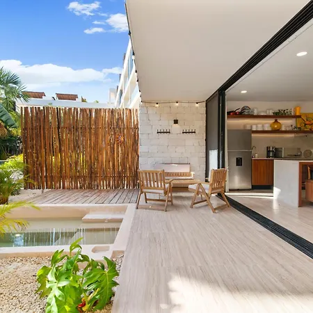 Tropical Getaway In Tulum With Private Pool Apartment